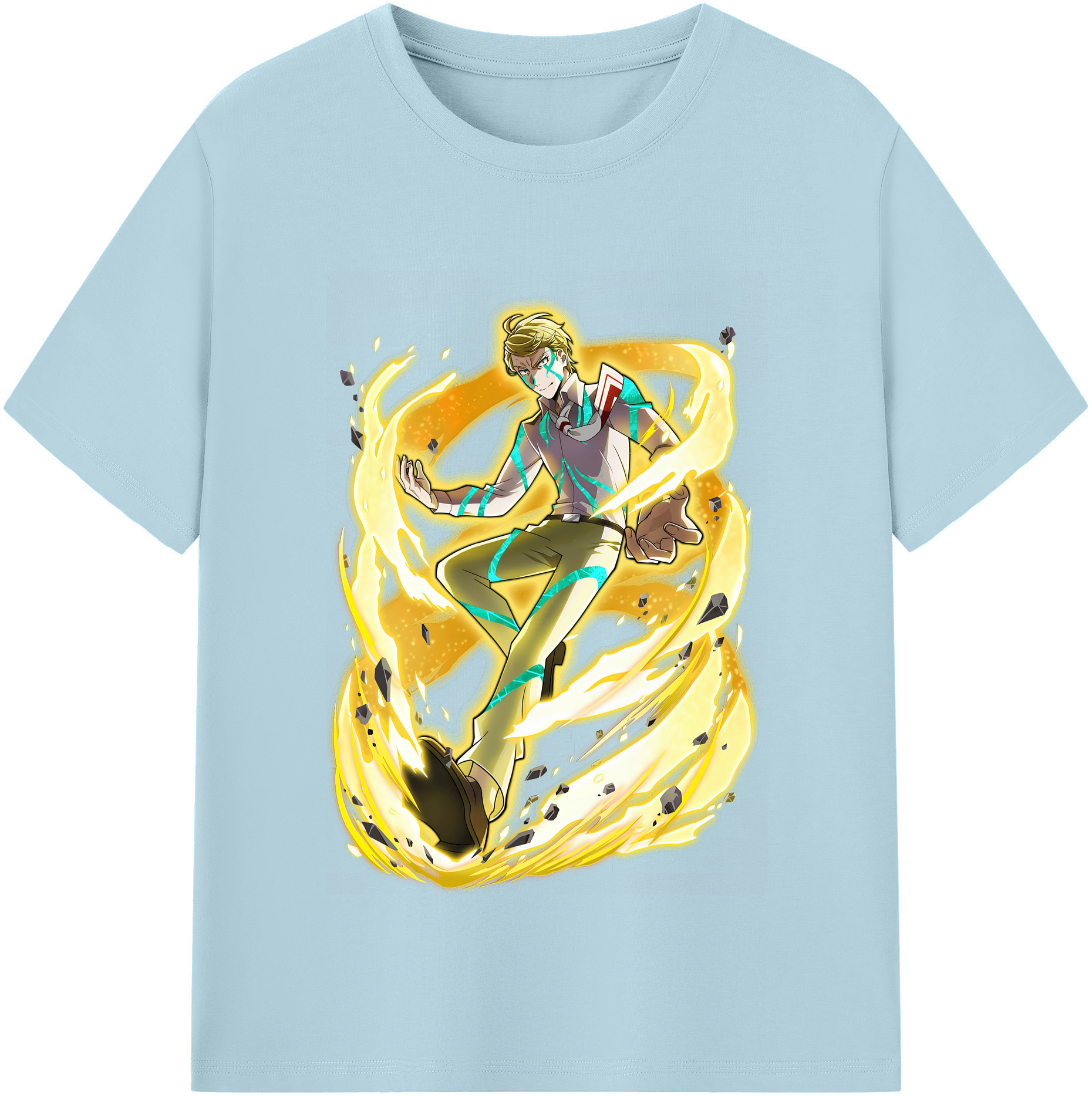 （画像用） 文豪ストレイドッグス Bungo Stray Dogs 綿100％半袖Tシャツ（フロントプリント）